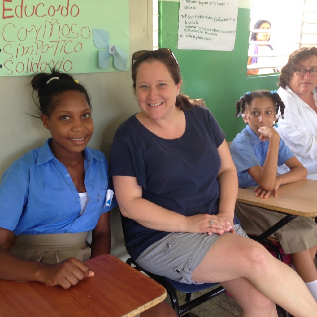 Dominican Republic JO in school CREDIT Anne Kalosh