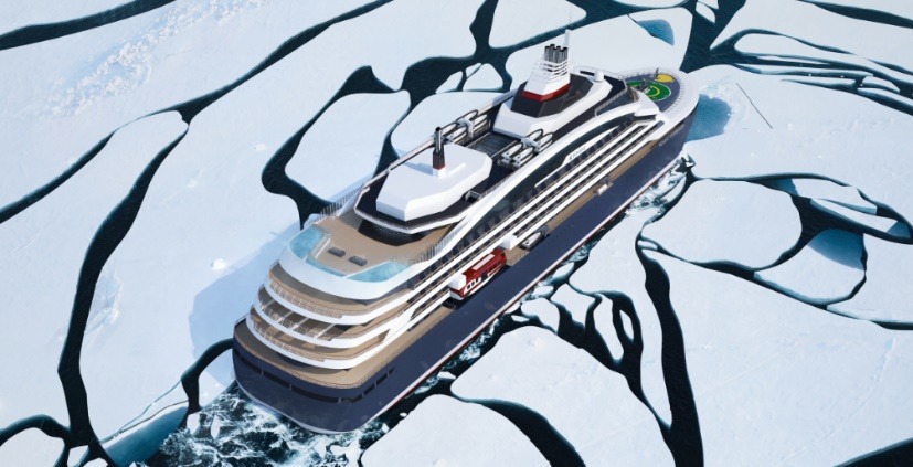 electric hybrid cruise icebreaker