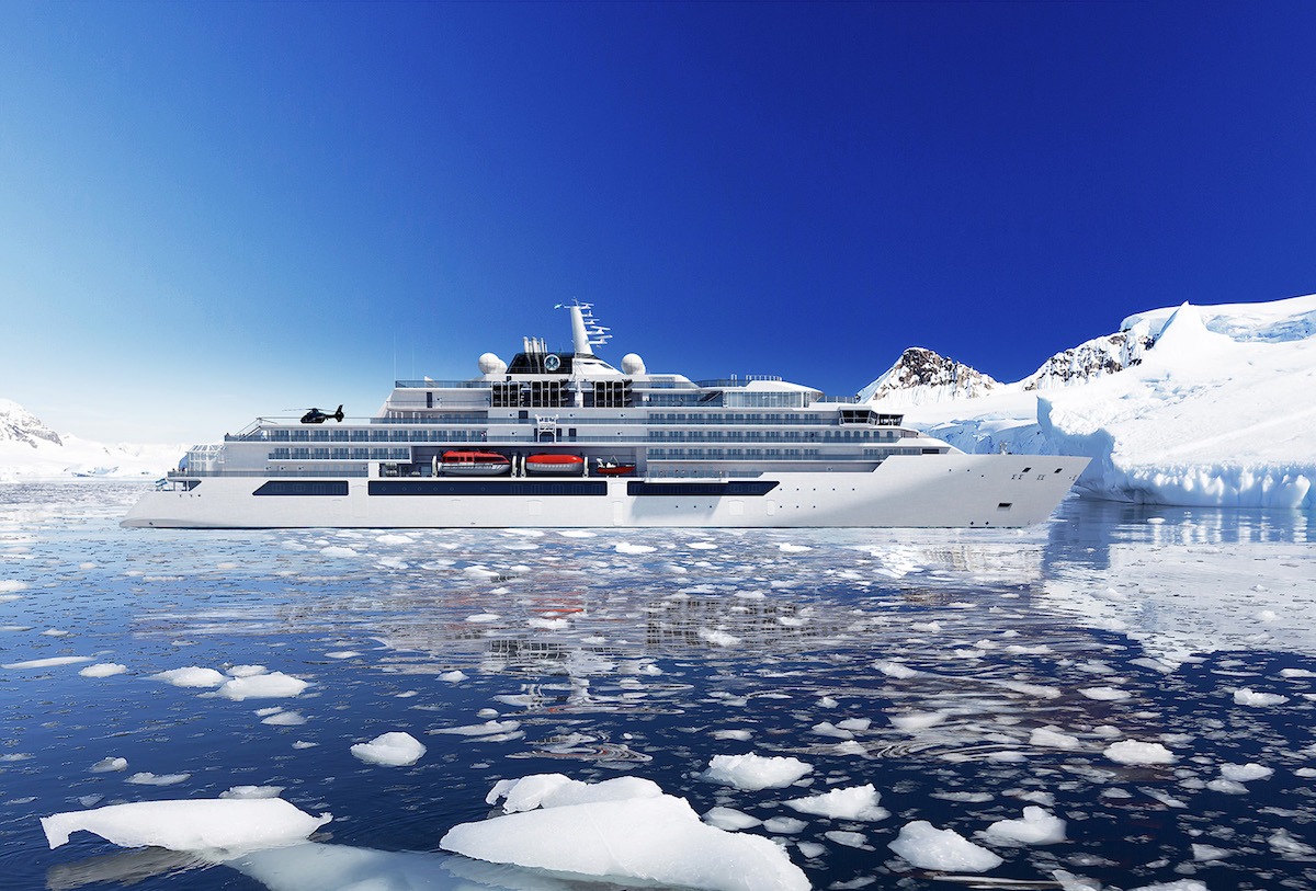Crystal Yacht Cruises' polar-class megayacht