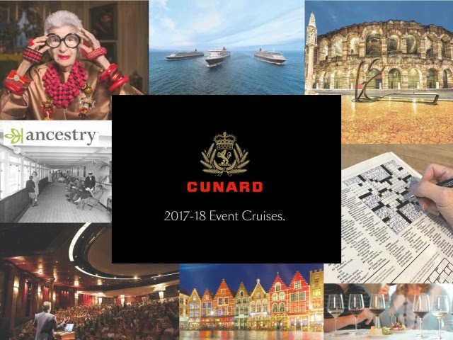 Cunard's 10 Special Event Cruises