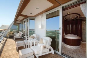 Oceania Cruises Owner's Suite Balcony