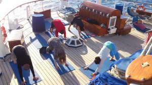 Yoga on Star Clippers