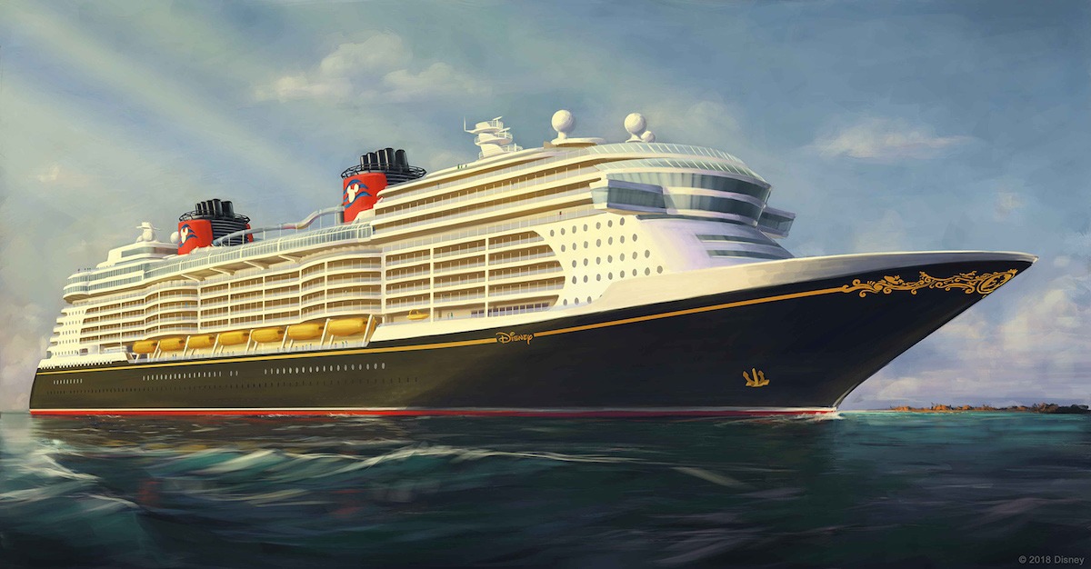 The Disney Cruise Line fleet has the most beautiful ships at sea and the three newest vessels setting sail in 2021, 2022 and 2023 will be no exception. This first, early rendering depicts the magnificent exterior of the newest Disney ships that will elevate family cruise vacations to a whole new level. In keeping with the distinct Disney Cruise Line style, the new ships will embody the elegance and romance of the golden age of ocean cruising with unique touches all their own. The new vessels will offer more innovation, new technologies, spectacular entertainment and more Disney stories and characters than ever before. Ingenuity and innovation from stem to stern will amaze and delight Disney Cruise Line guests of all ages. Each new ship will be approximately 140,000 gross tons and each is currently planned to include about 1,250 guest staterooms.