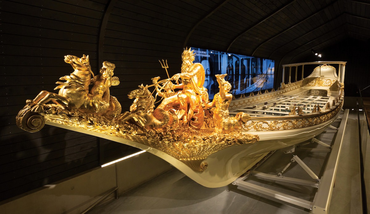AMSTERDAM, 14 Oktober 2015; De Koningssloep is terug in het Scheepvaart Museum. © 2015 SEBASTIAAN ROZENDAAL