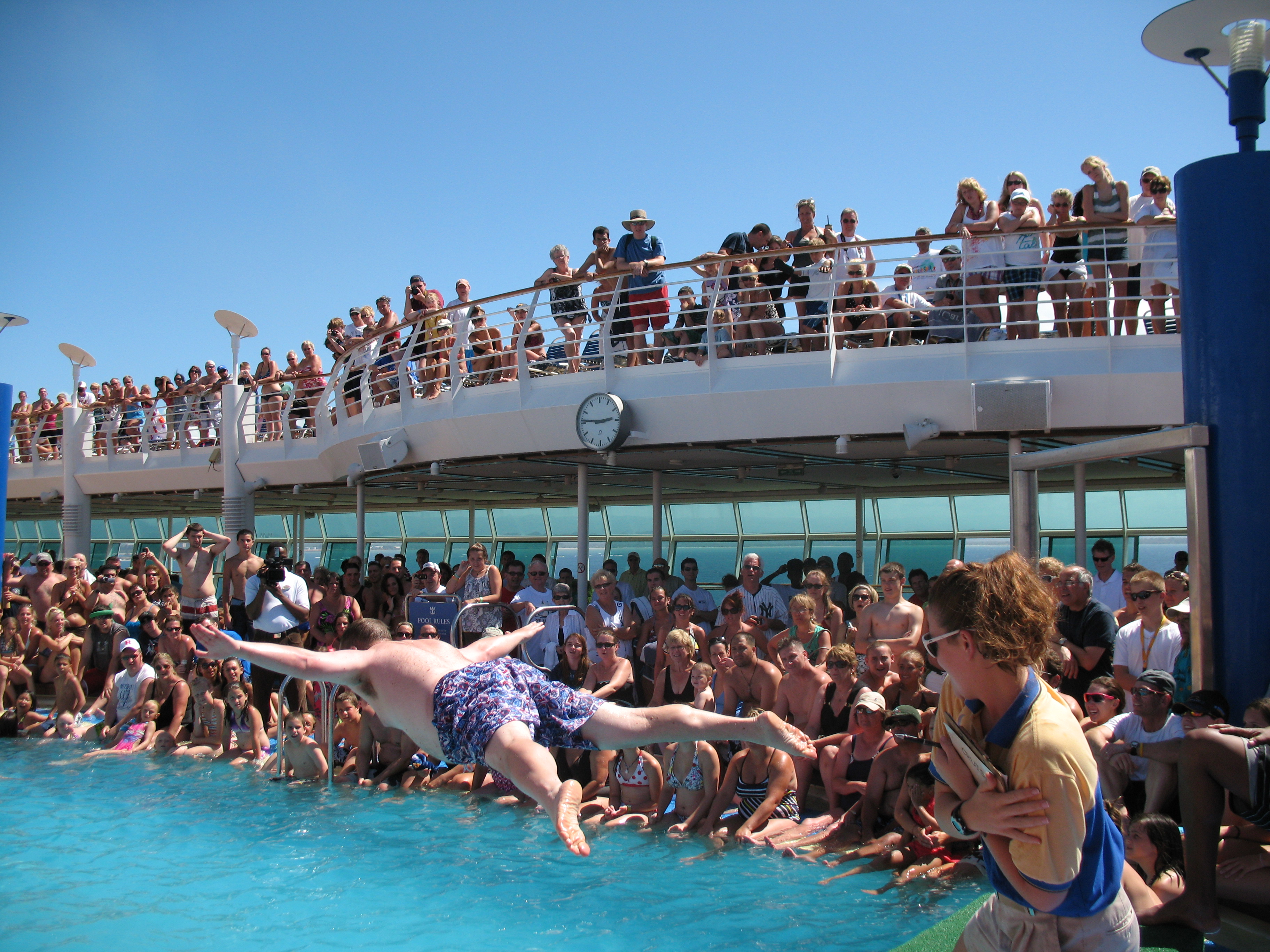 Belly Flop Competition
