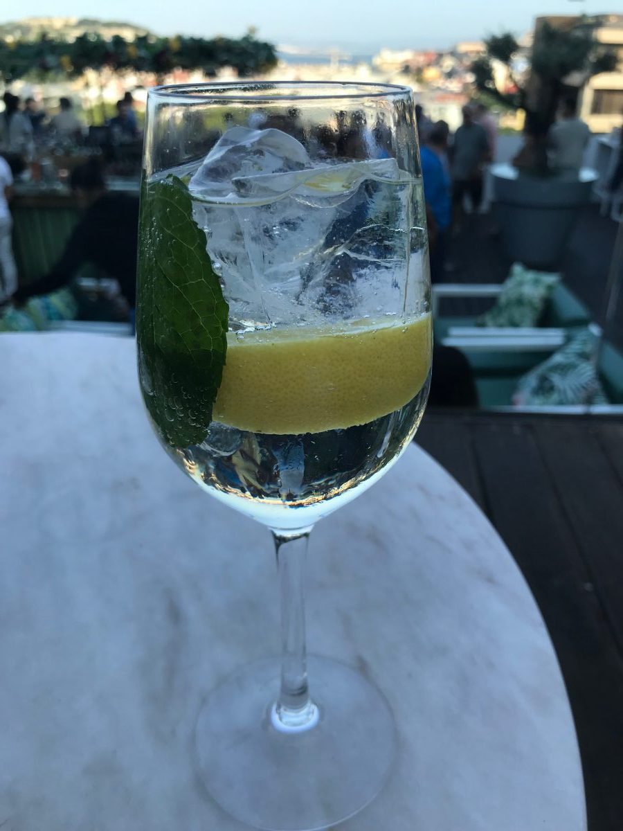 A port&tonic from Seen in Lisbon, Portugal