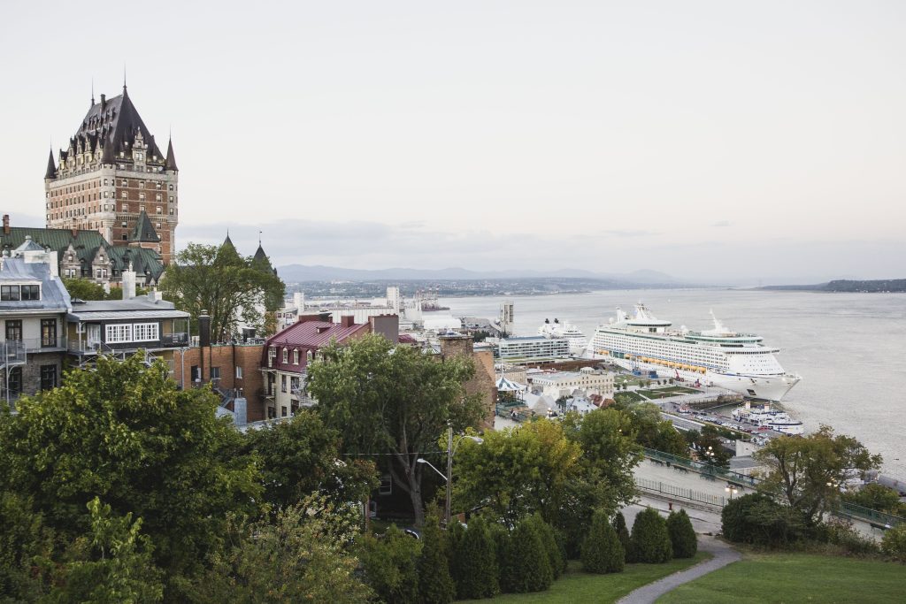 cruise parking quebec city