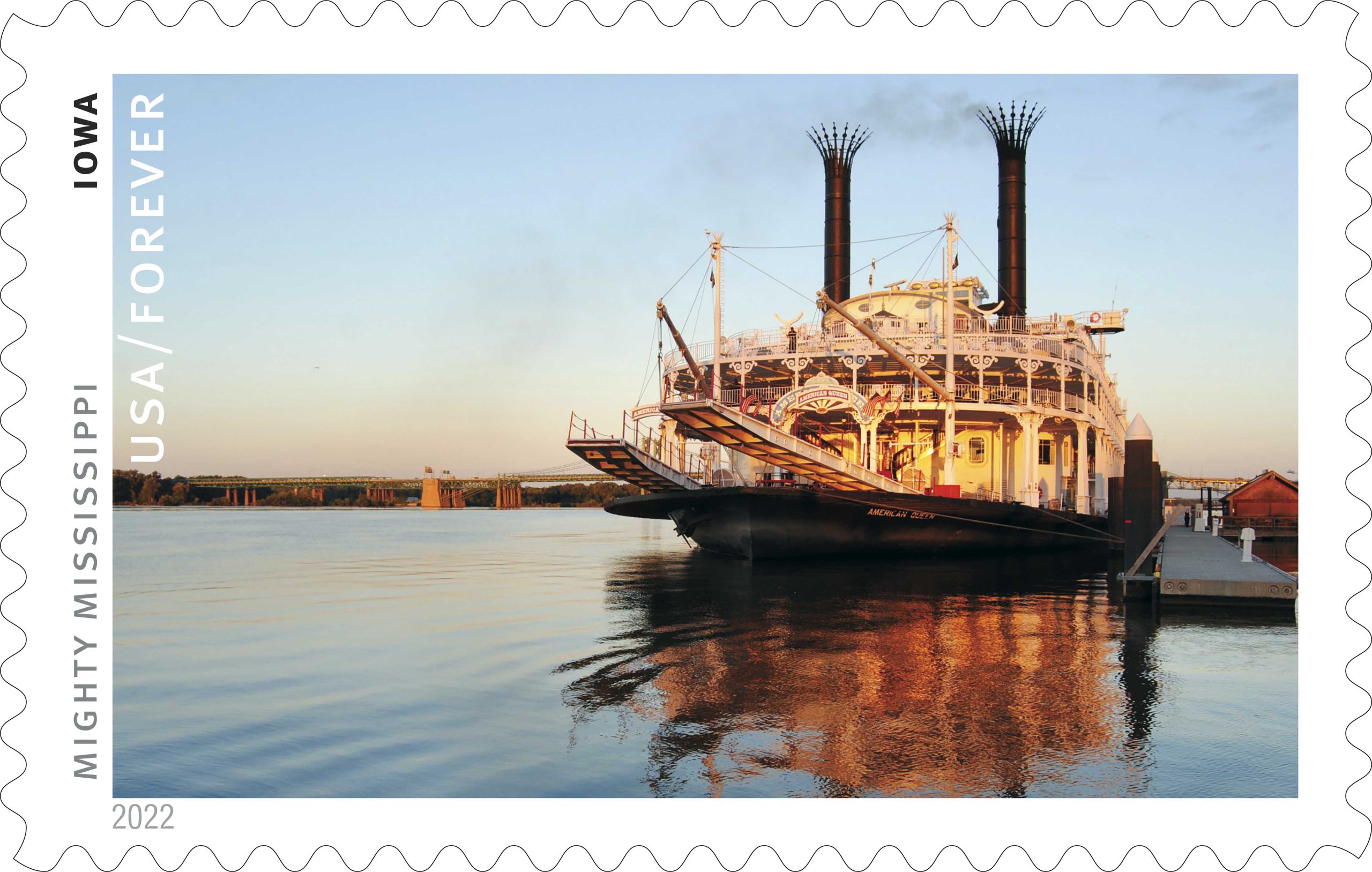 American Queen Voyages Stamp