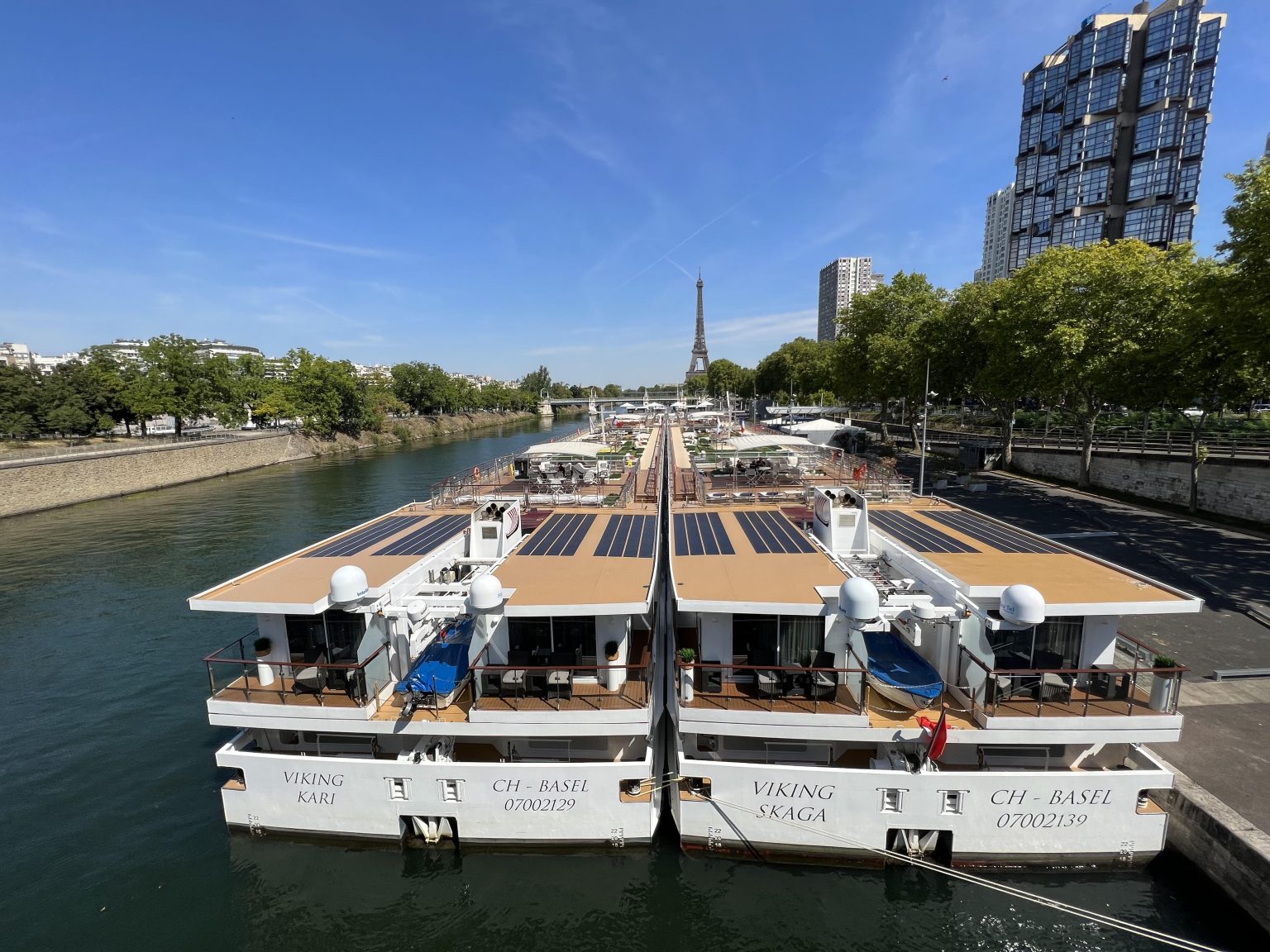 viking river cruise paris port