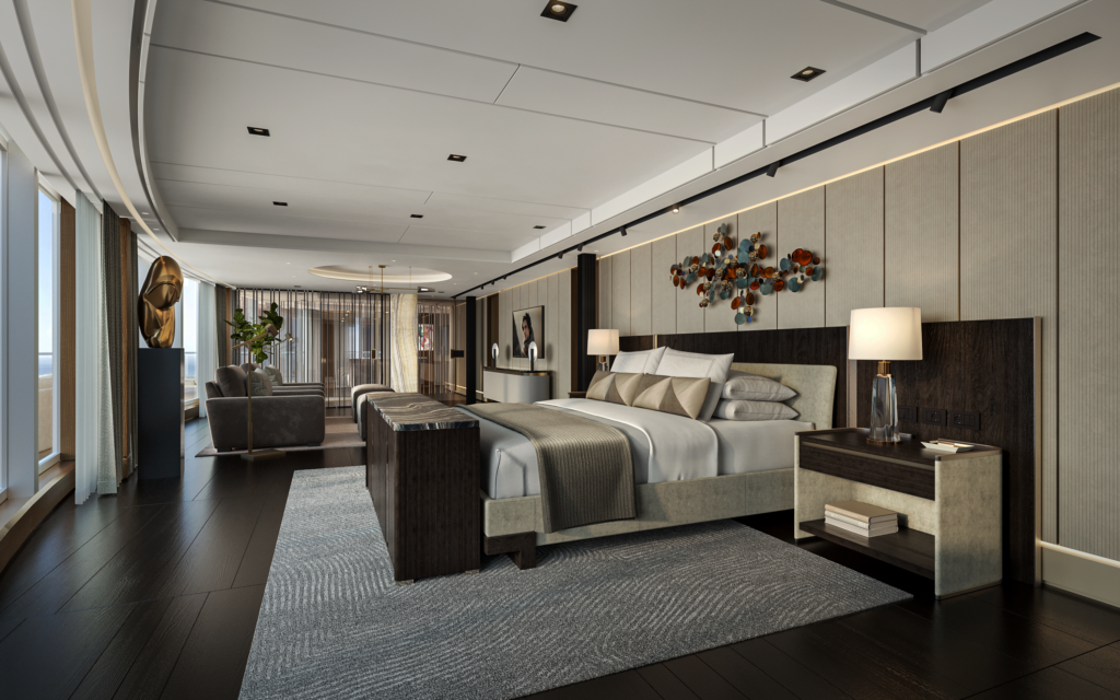 Regent Seven Seas partners with Flou to create luxury sleep experience