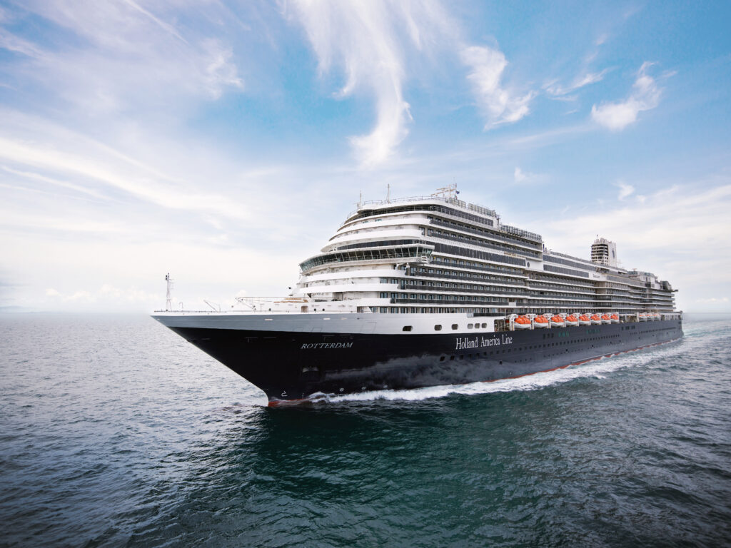 Holland America Line’s Rotterdam to Sail Mediterranean for First Time