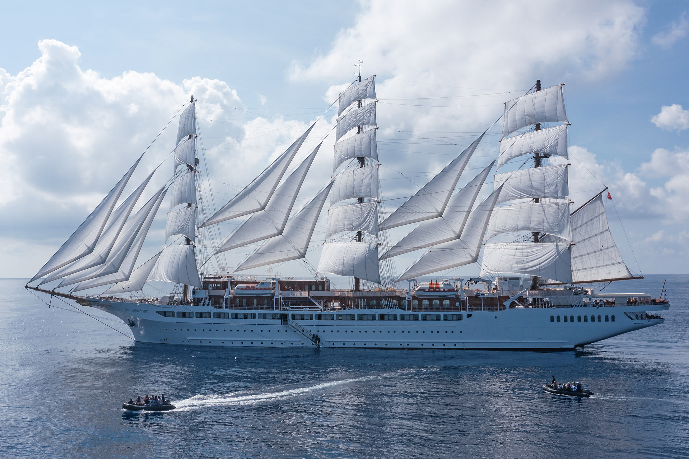 Sea Cloud Spirit and Zodics