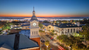 Fernandina Beach clock tower
