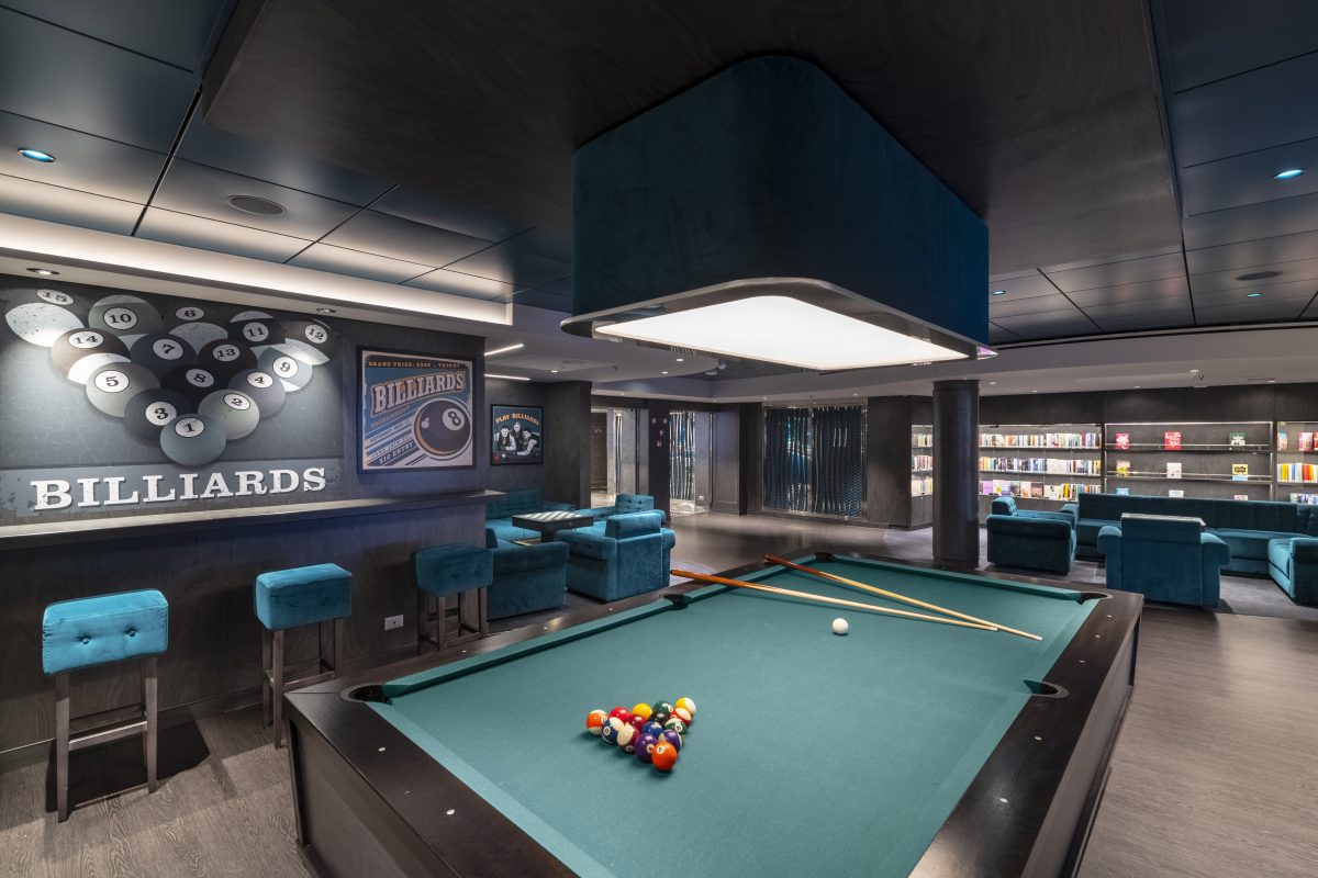 MSC Seaview, The Billiard Room