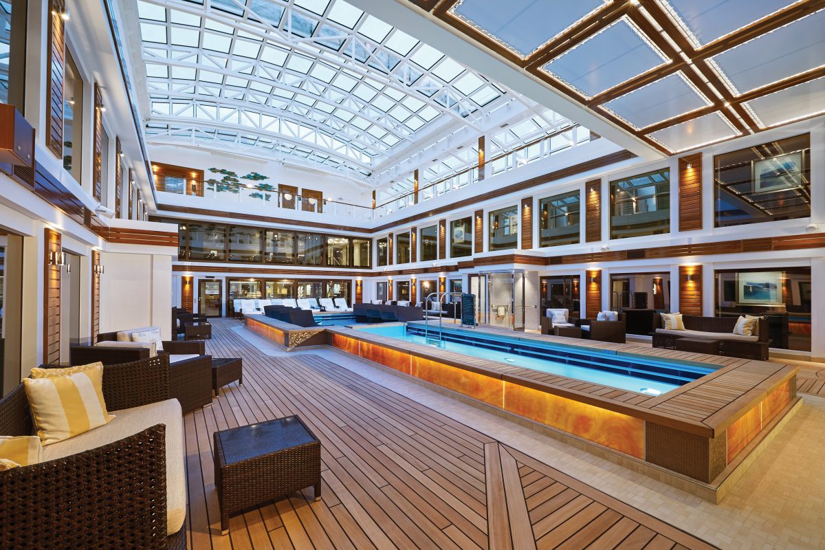 The Haven Courtyard on Norwegian Bliss